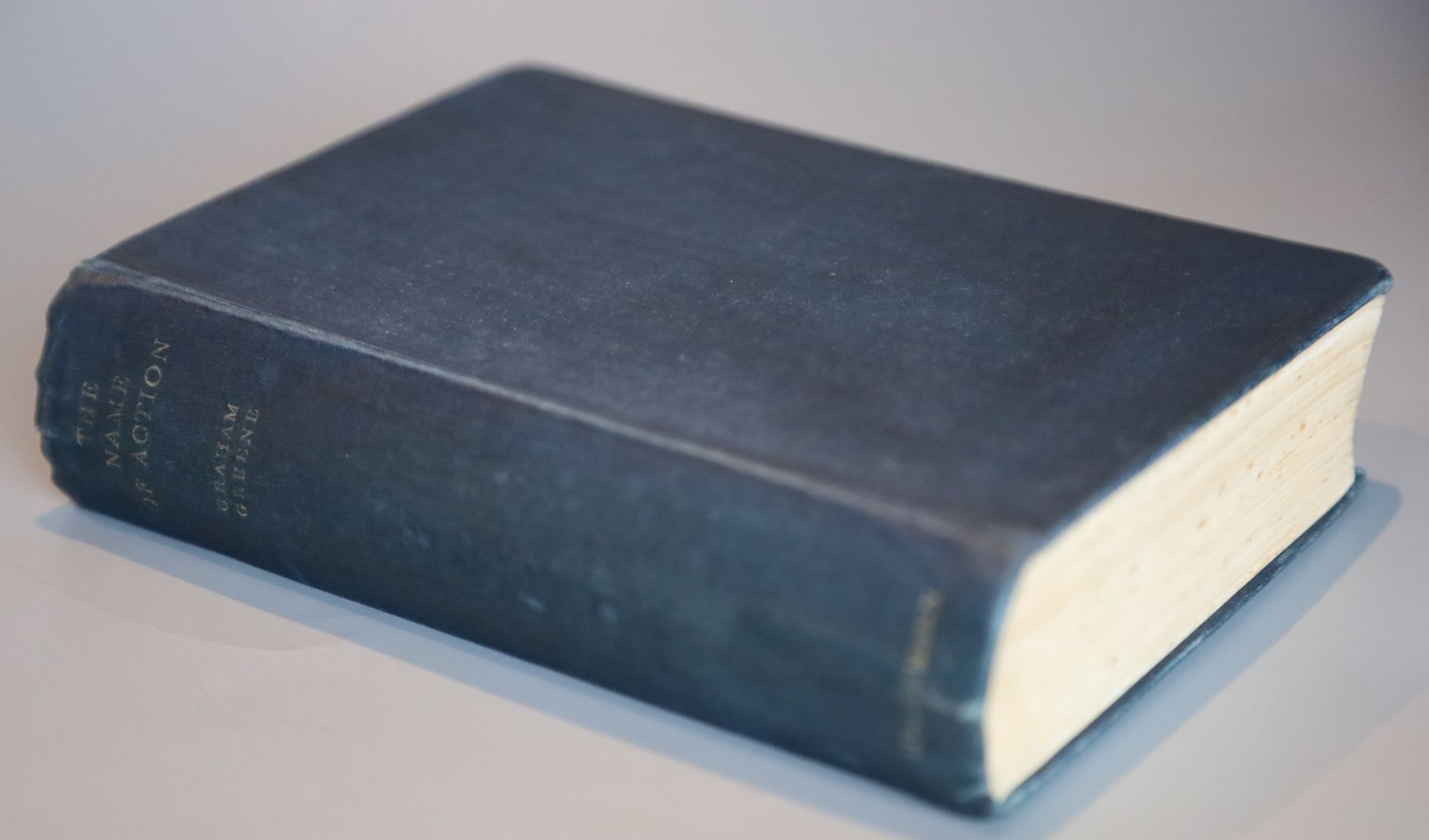Greene, Graham - The Name of Action, 1st edition, half title, original cloth, 1930